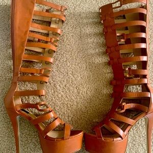 Gladiator Strapped Heels